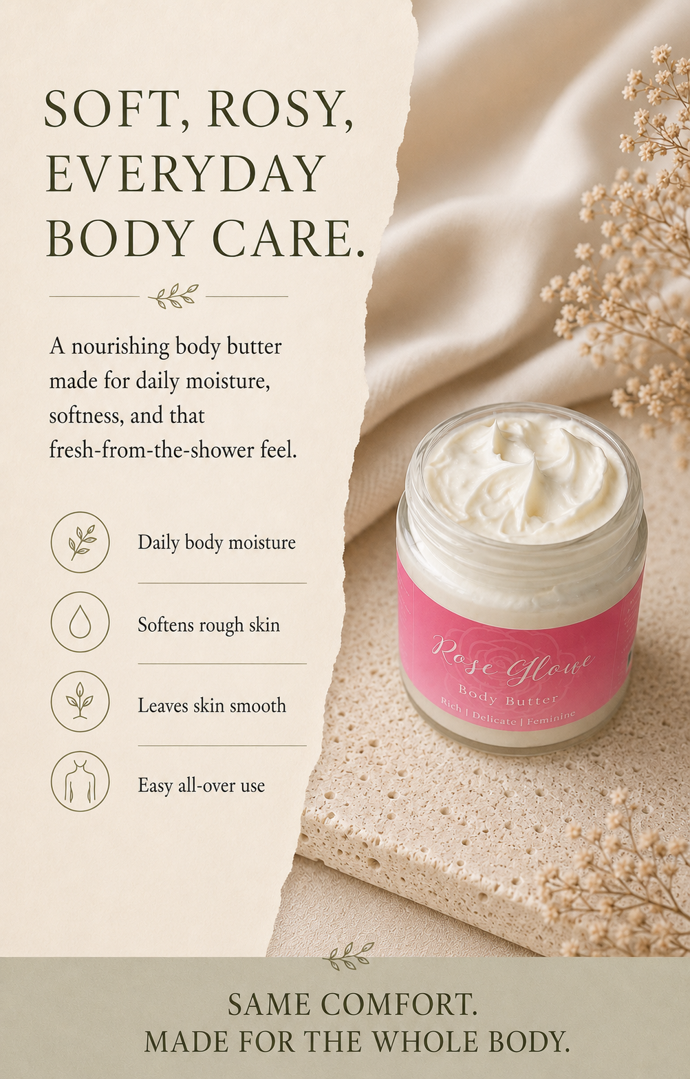 Rose Glow Body Butter