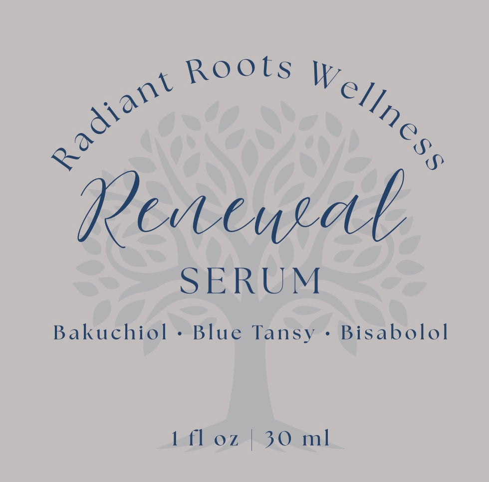 Radiant Renewal Serum — ingredient and texture detail