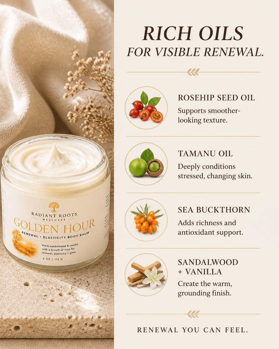 The Golden Hour Body Balm