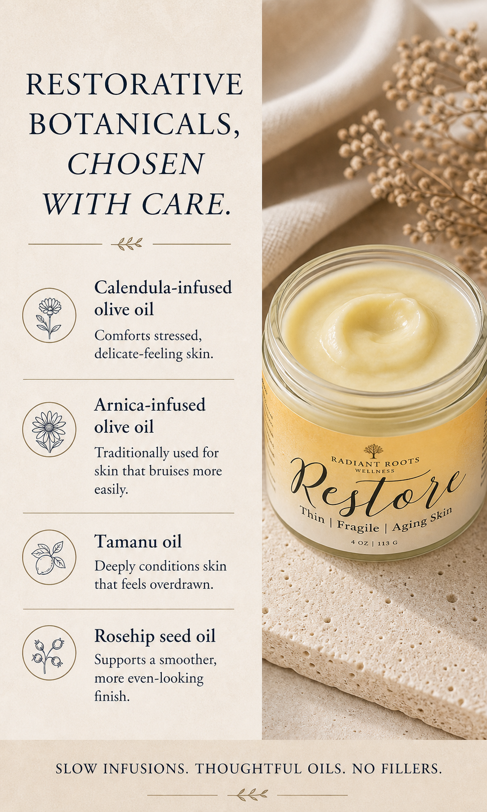 The Radiant Body Ritual- Radiant Hours Body Balm + Rooted Body Serum