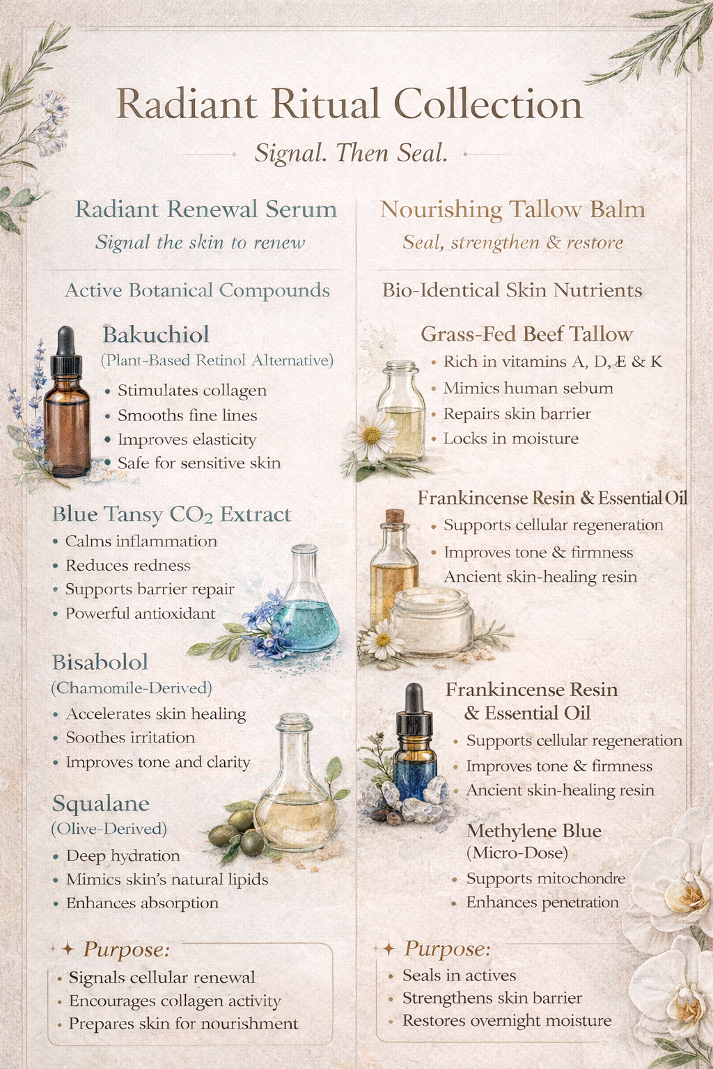 Radiant Ritual Essentials — bundle product flatlay